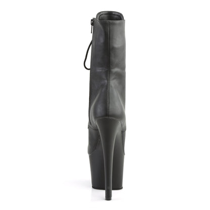【PLEASER】SKY-1020 シューズ Blk Faux Leather/Blk Matte【取寄】