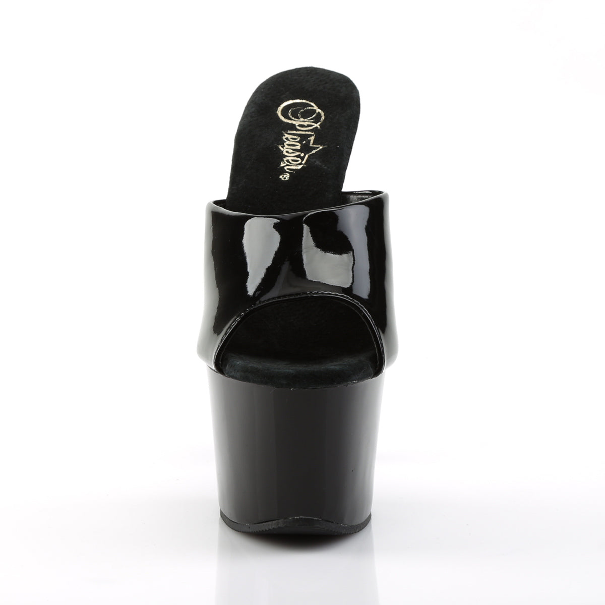 【PLEASER】SKY-301 プラットフォームシューズ Blk Pat/Blk【取寄】
