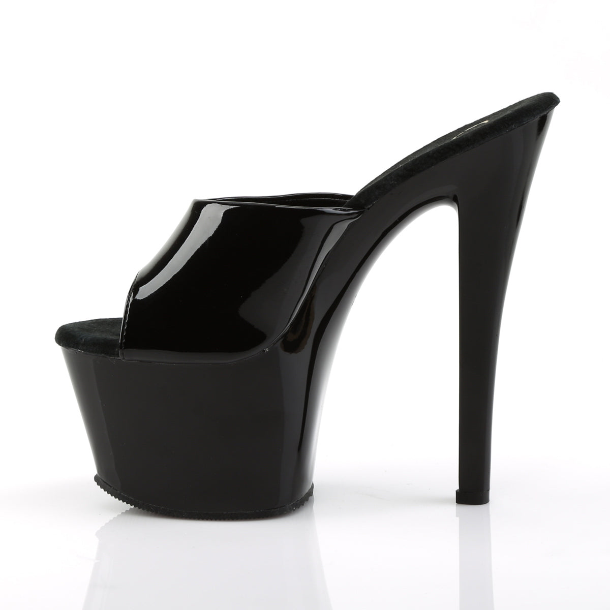 【PLEASER】SKY-301 シューズ Blk Pat/Blk【取寄】