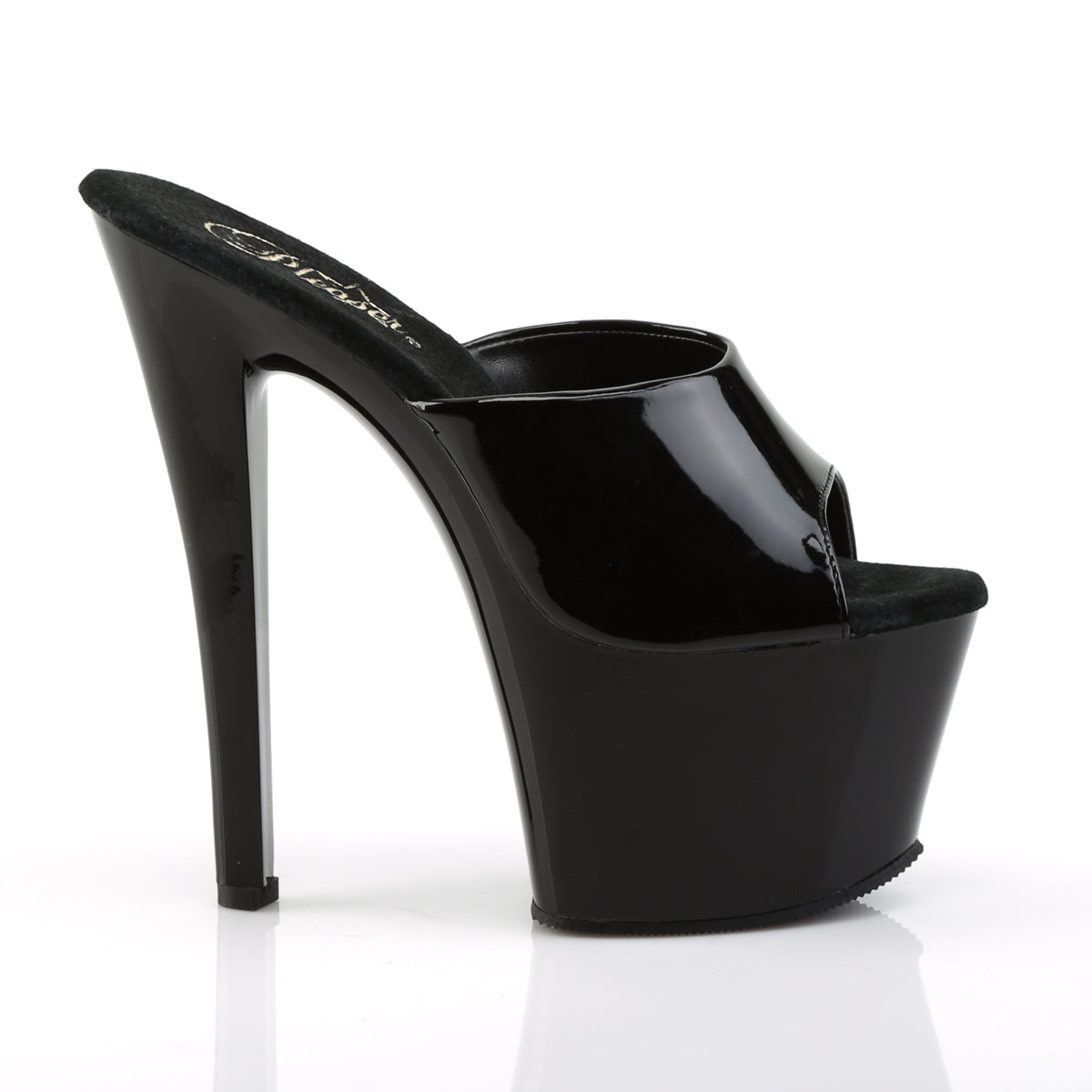 【PLEASER】SKY-301 シューズ Blk Pat/Blk【取寄】