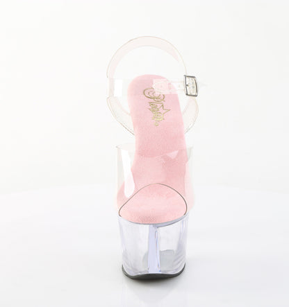 【PLEASER】SKY-308 シューズ Clr-B.Pink/Clr【取寄】