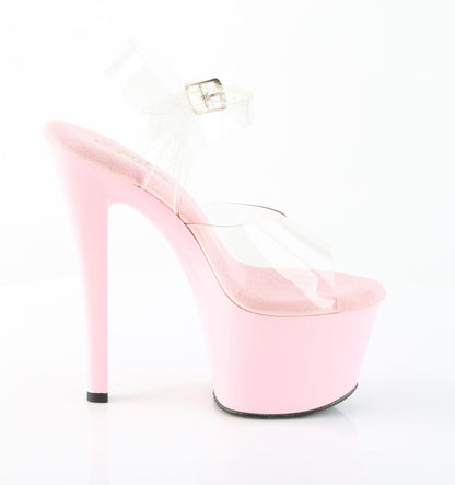 【PLEASER】SKY-308 プラットフォームシューズ Clr/B. Pink【取寄】