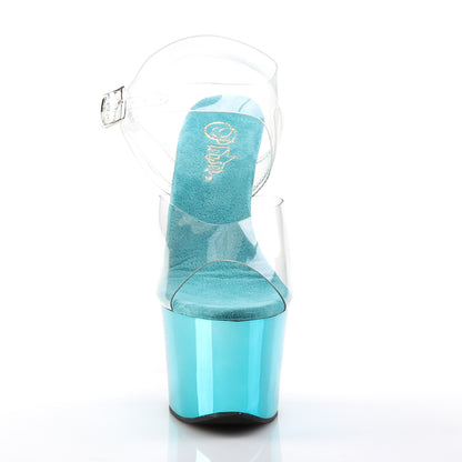 【PLEASER】SKY-308 シューズ Clr/Turquoise Chrome【取寄】