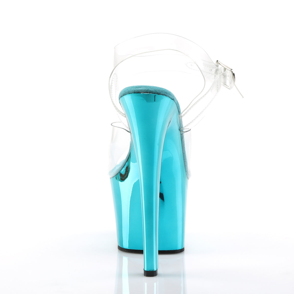 【PLEASER】SKY-308 シューズ Clr/Turquoise Chrome【取寄】
