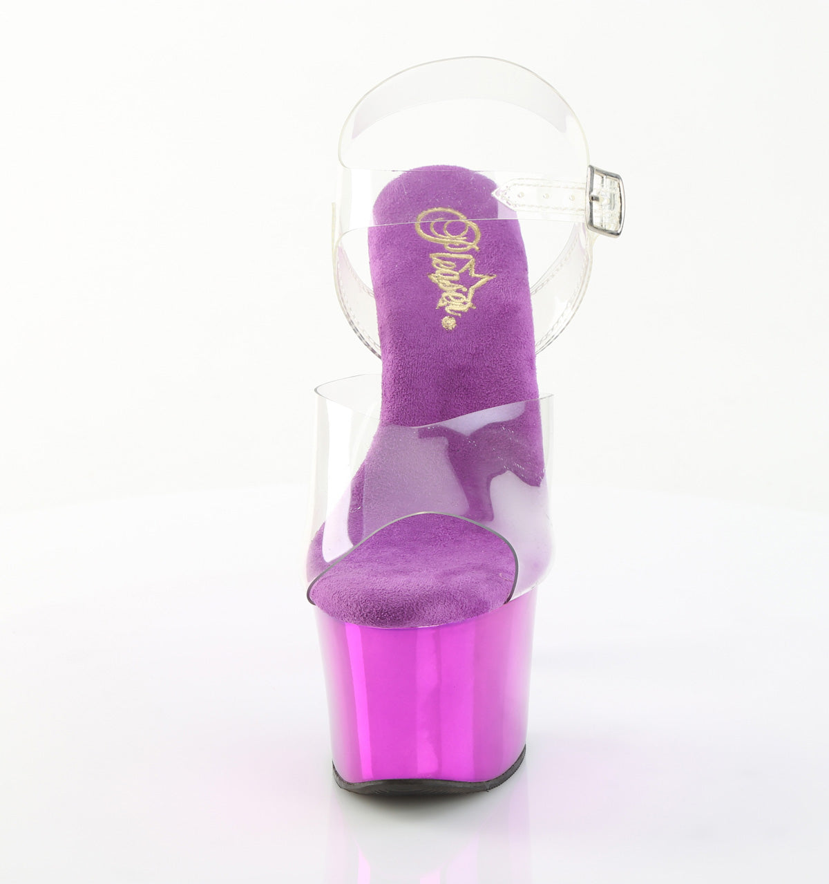 【PLEASER】SKY-308CHRS シューズ Clr/Purple Chrome-AB RS【取寄】