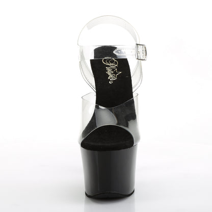 【PLEASER】SKY-308CRS シューズ Clr/Blk-Champagne AB RSTN【取寄】