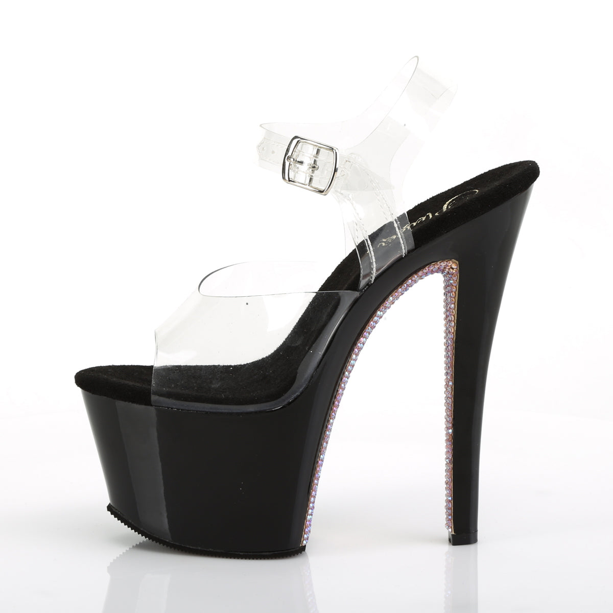 【PLEASER】SKY-308CRS シューズ Clr/Blk-Champagne AB RSTN【取寄】