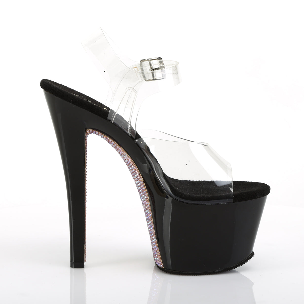 【PLEASER】SKY-308CRS シューズ Clr/Blk-Champagne AB RSTN【取寄】