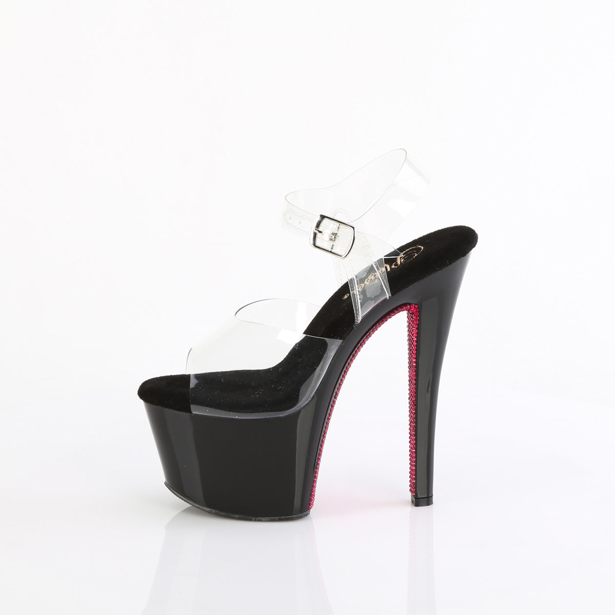 【PLEASER】SKY-308CRS シューズ Clr/Blk-H. Pink RS【取寄】