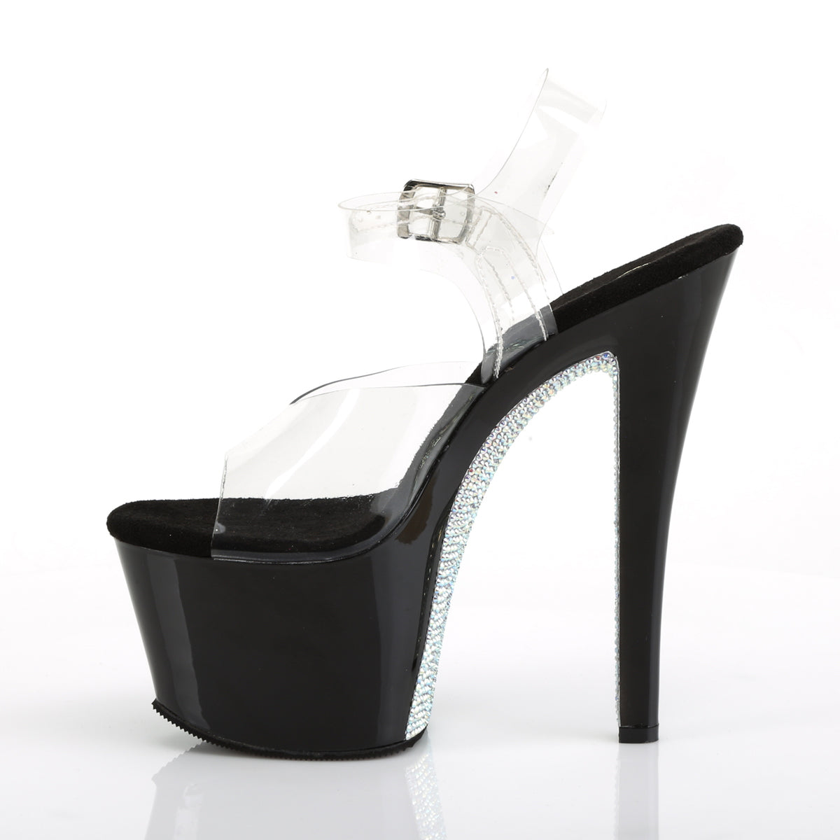 【PLEASER】SKY-308CRS シューズ Clr/Blk-Slv AB RSTN【取寄】