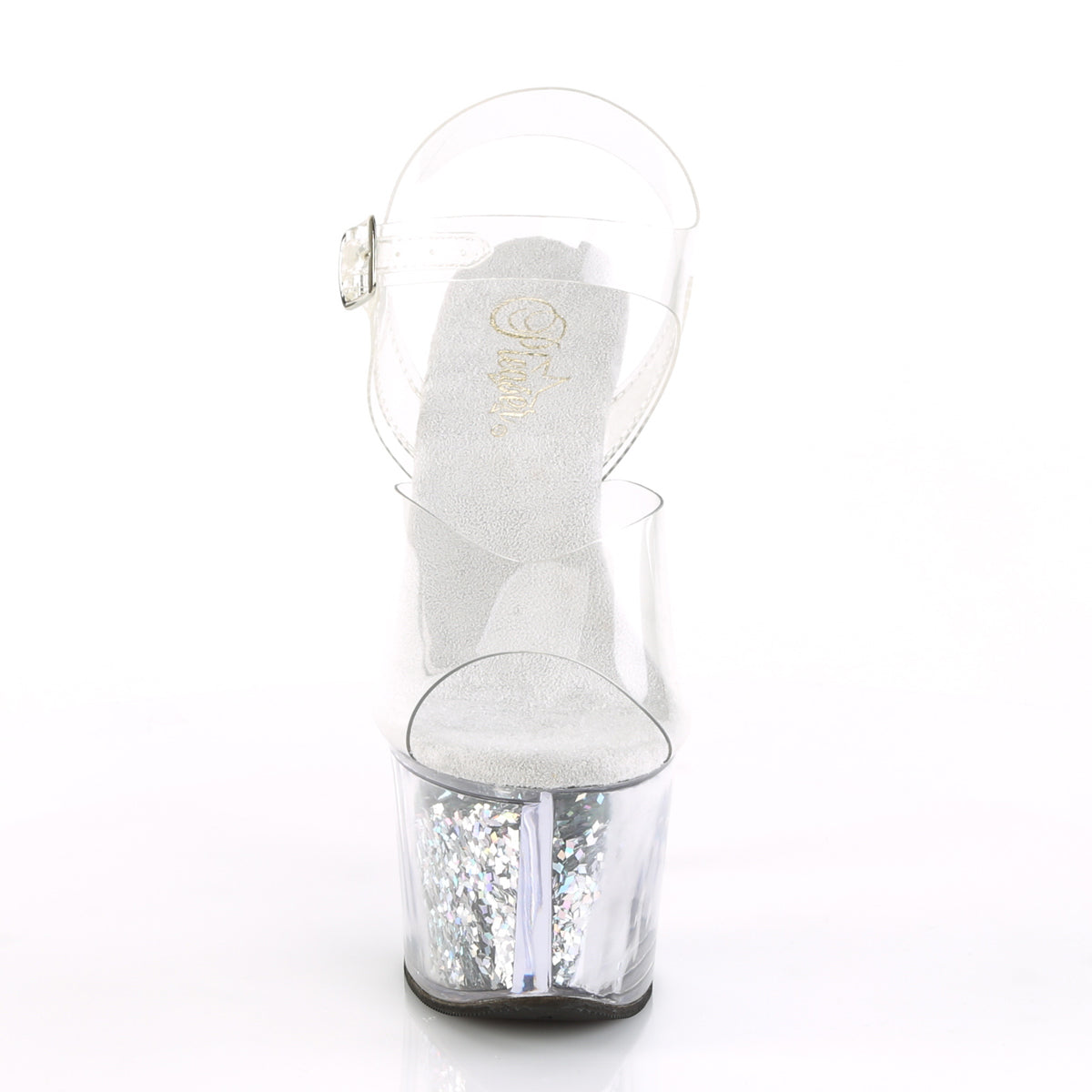 【PLEASER】SKY-308GF シューズ Clr/Slv Multi Glitter【取寄】