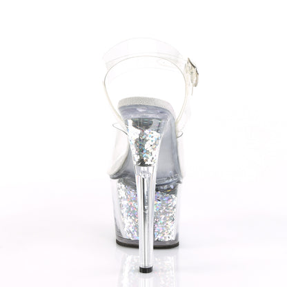【PLEASER】SKY-308GF シューズ Clr/Slv Multi Glitter【取寄】