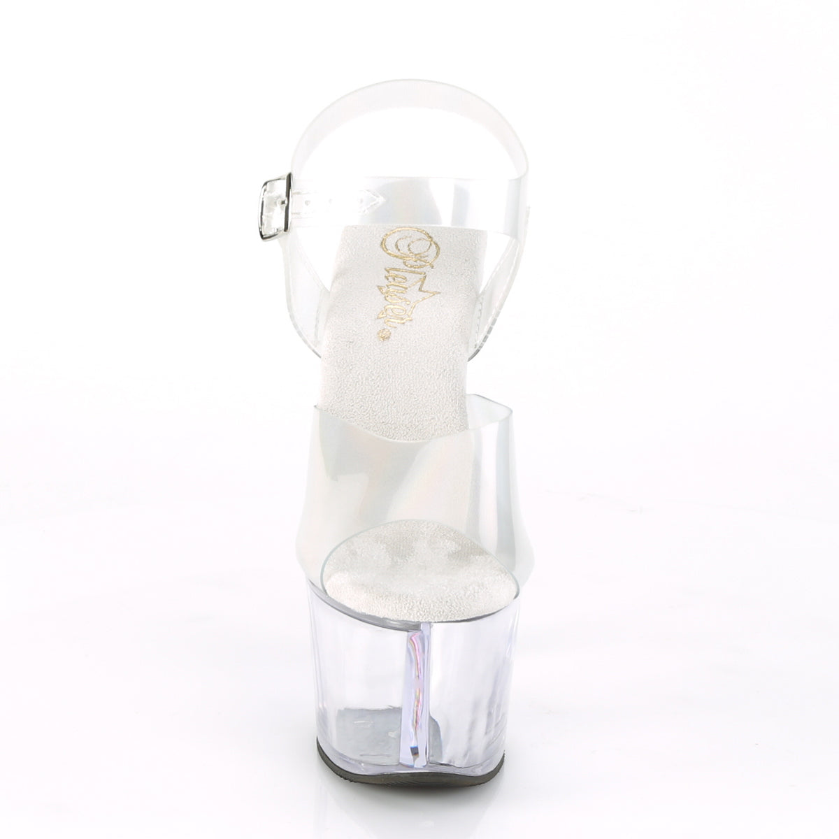 【PLEASER】SKY-308N-RBH シューズ Clr Hologram TPU/Clr【取寄】