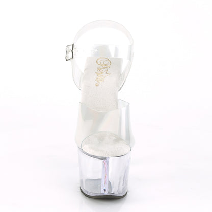 【PLEASER】SKY-308N-RBH シューズ Clr Hologram TPU/Clr【取寄】