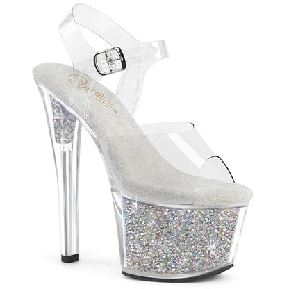 【PLEASER】SKY-308RSI シューズ Clr/Clr-Slv AB RS【取寄】