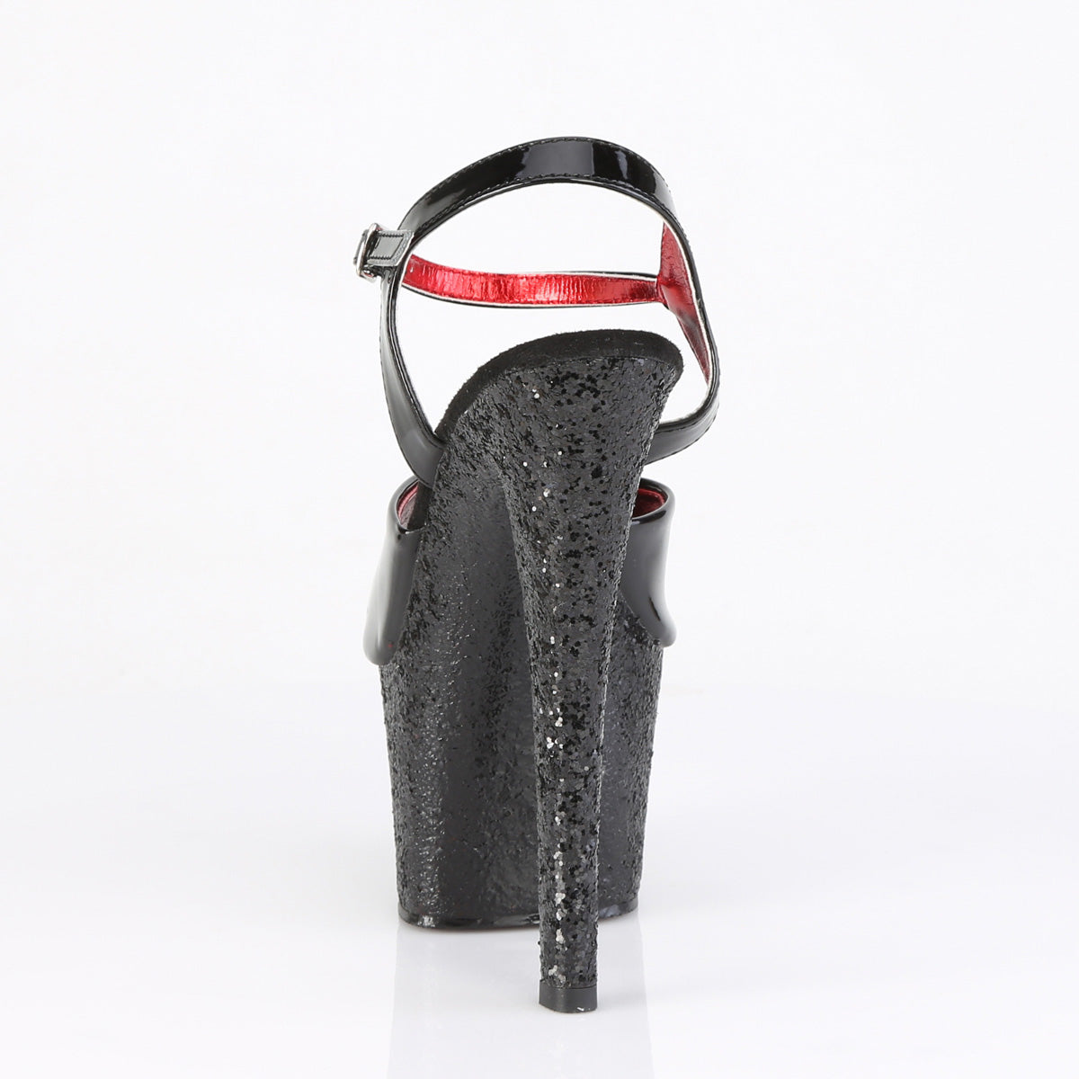 【PLEASER】SKY-309 シューズ Blk Pat/Blk Glitter【取寄】