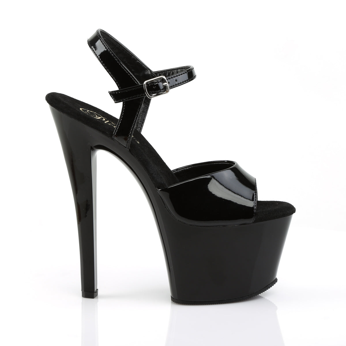【PLEASER】SKY-309 シューズ Blk Pat/Blk【取寄】