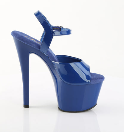 【PLEASER】SKY-309 シューズ Royal Blue Pat/Royal Blue【取寄】