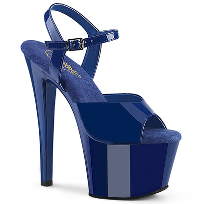【PLEASER】SKY-309 シューズ Royal Blue Pat/Royal Blue【取寄】