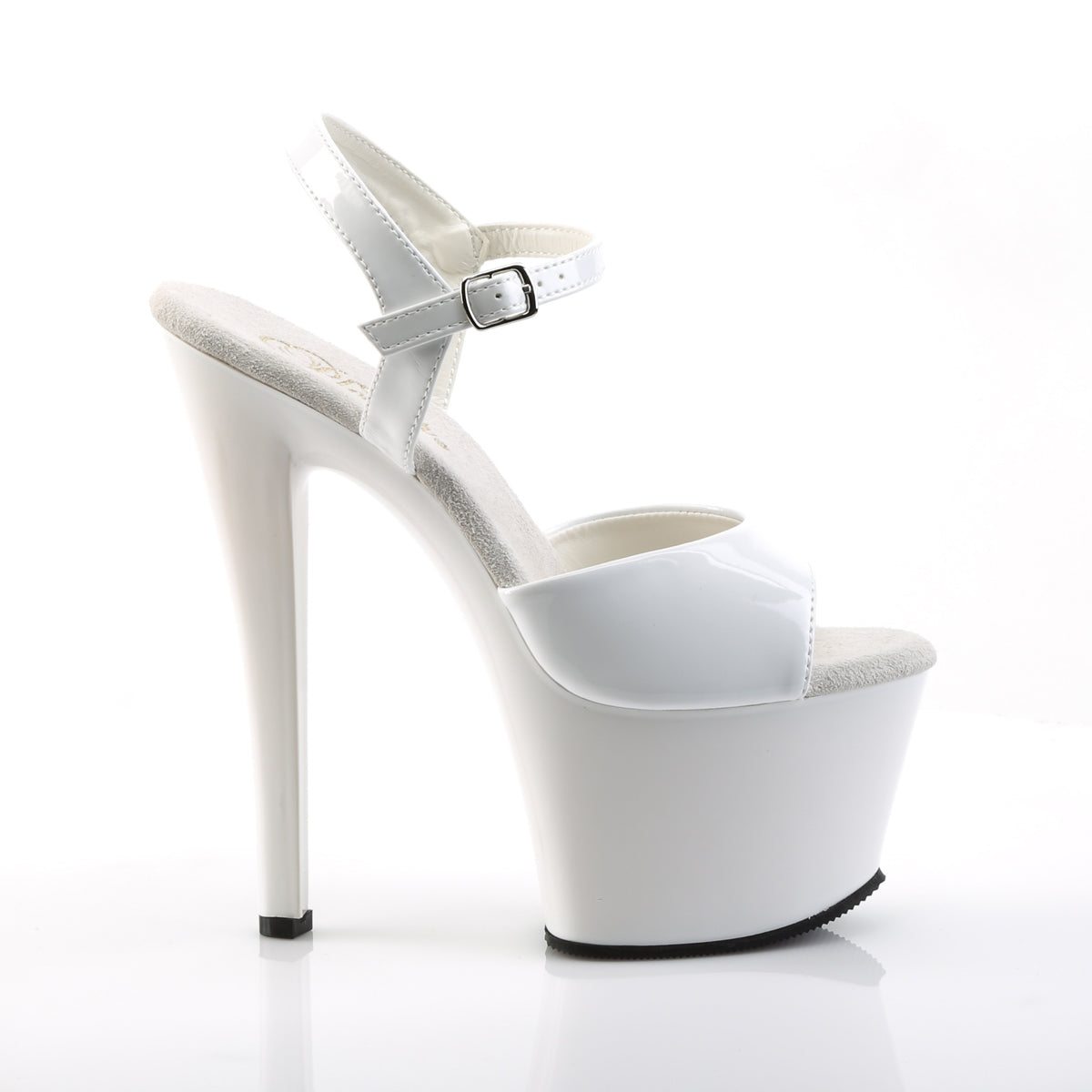 【PLEASER】SKY-309 シューズ Wht Pat/Wht【取寄】