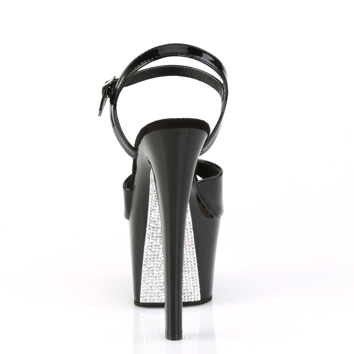【PLEASER】SKY-309CRS シューズ Blk/Blk-Slv AB RSTN【取寄】
