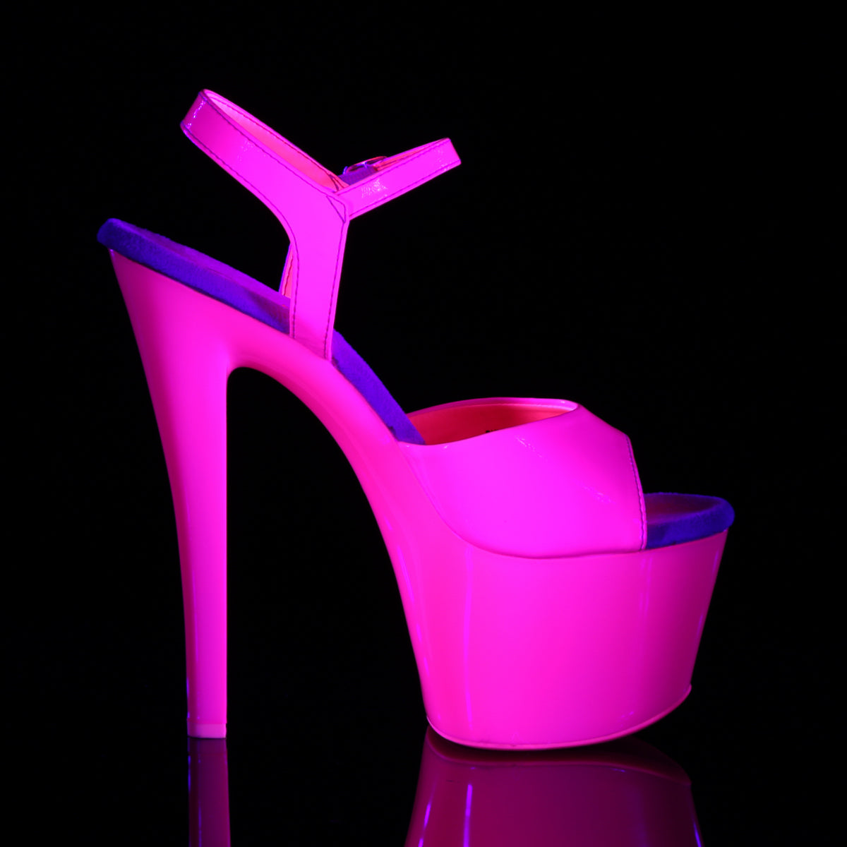 【PLEASER】SKY-309UV シューズ Neon H. Pink/H. Pink【取寄】