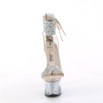 【PLEASER】SKY-327RSI シューズ Slv Multi RS-Nude/Slv RS【取寄】