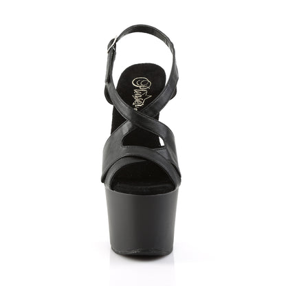 【PLEASER】SKY-330 シューズ Blk Faux Leather/Blk Matte【取寄】