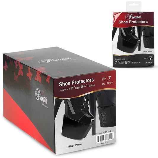 【PLEASER】SP-7H-B シューズ PLEASER Shoe Protectors for 7" Heels【取寄】
