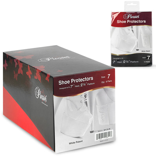 【PLEASER】SP-7H-W シューズ PLEASER Shoe Protectors for 7" Heels【取寄】