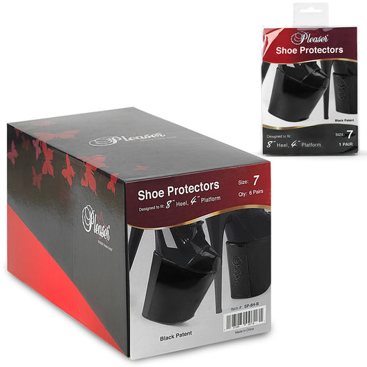 【PLEASER】SP-8H-B シューズ PLEASER Shoe Protectors for 8" Heels【取寄】