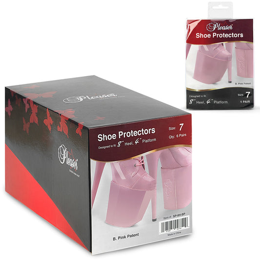 【PLEASER】SP-8H-BP シューズ PLEASER Shoe Protectors for 8" Heels【取寄】