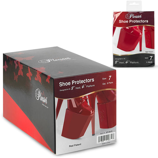 【PLEASER】SP-8H-R シューズ PLEASER Shoe Protectors for 8" Heels【取寄】