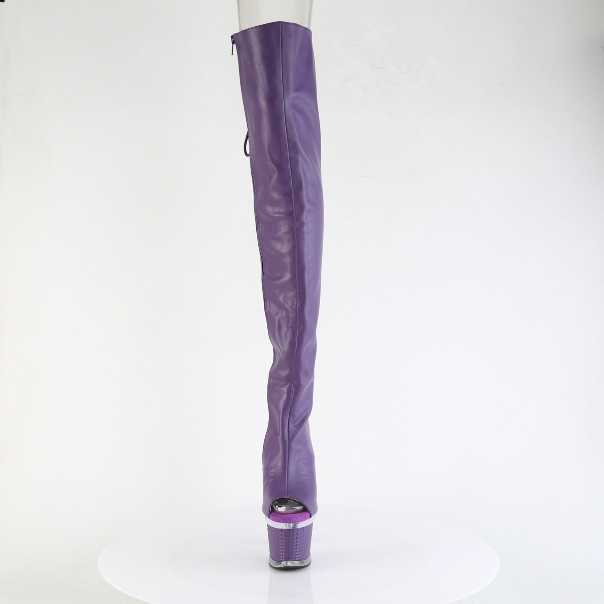 【PLEASER】SPECTATOR-3030 シューズ Purple Faux Leather/Clr-Purple Matt【取寄】