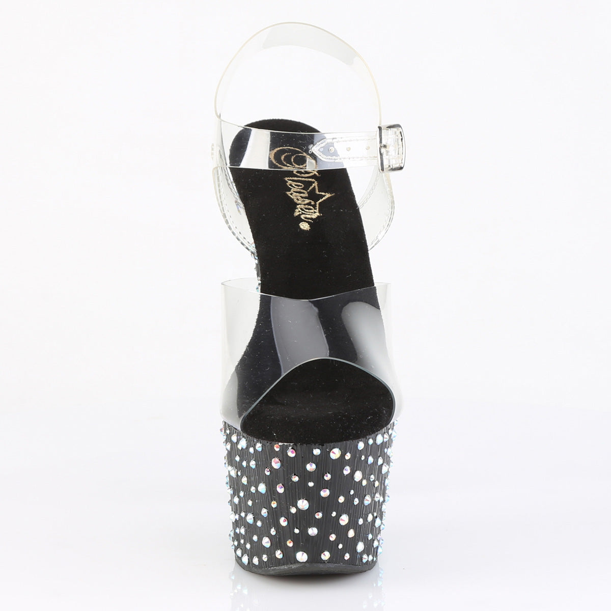 【PLEASER】STARDANCE-708 シューズ Clr/Blk-Slv Multi RS【取寄】