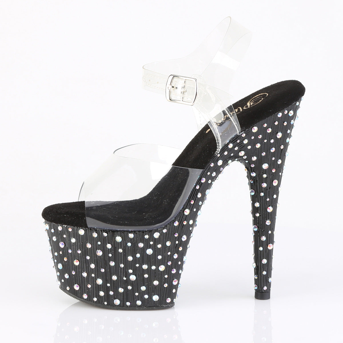 【PLEASER】STARDANCE-708 シューズ Clr/Blk-Slv Multi RS【取寄】