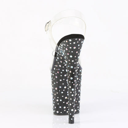 【PLEASER】STARDANCE-808 シューズ Clr/Blk-Slv Multi RS【取寄】