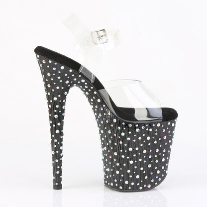 【PLEASER】STARDANCE-808 シューズ Clr/Blk-Slv Multi RS【取寄】