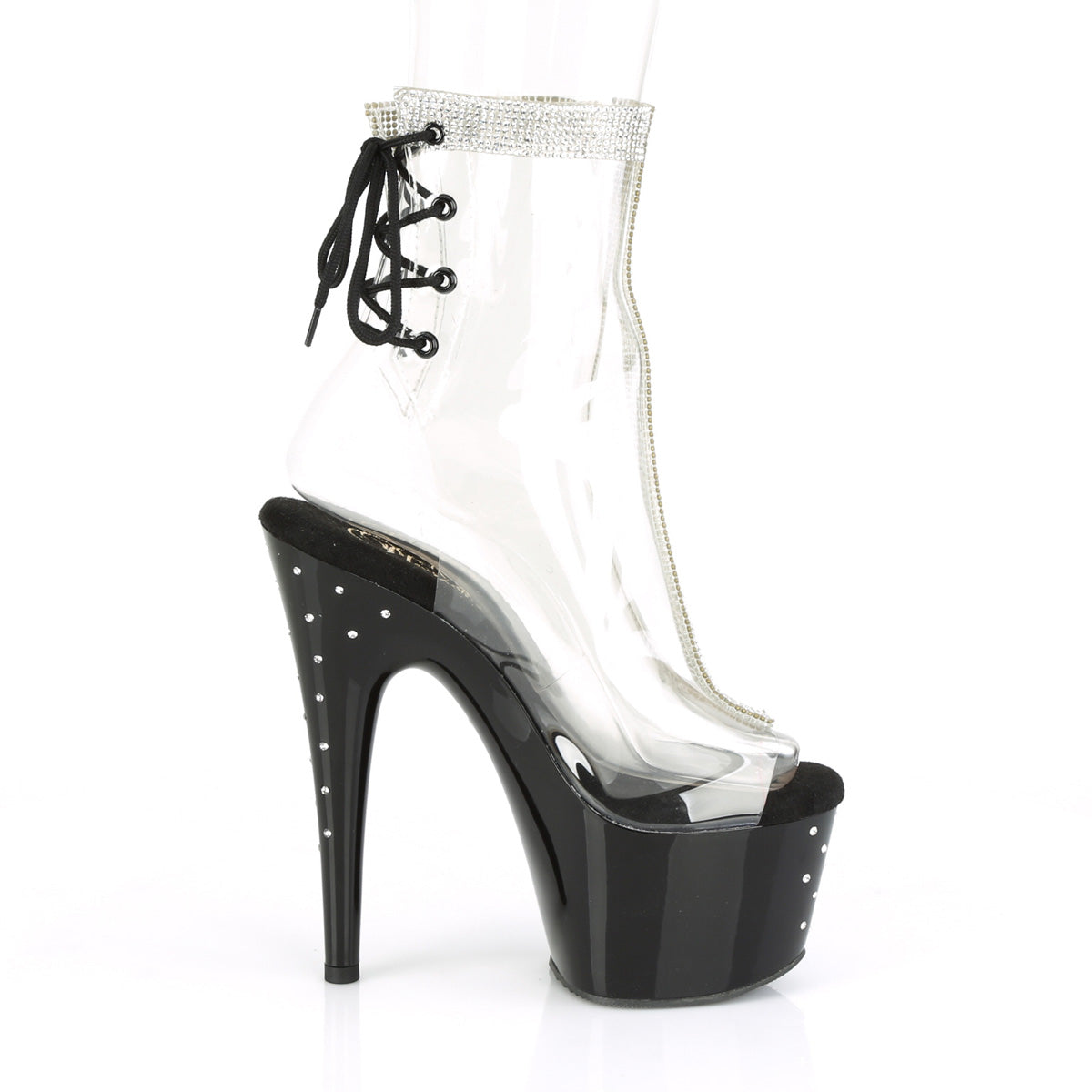 【PLEASER】STARDUST-1018C-2RS シューズ Clr/Blk【取寄】