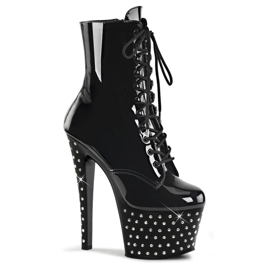 【PLEASER】STARDUST-1020-7 シューズ Blk/Blk【取寄】