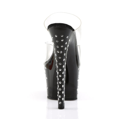 【PLEASER】STARDUST-702 シューズ Clr/Blk【取寄】