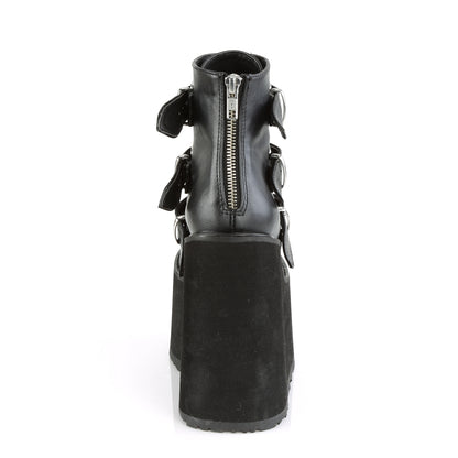 【DEMONIA】SWING-105 アンクルブーツ Blk Vegan Leather【取寄】