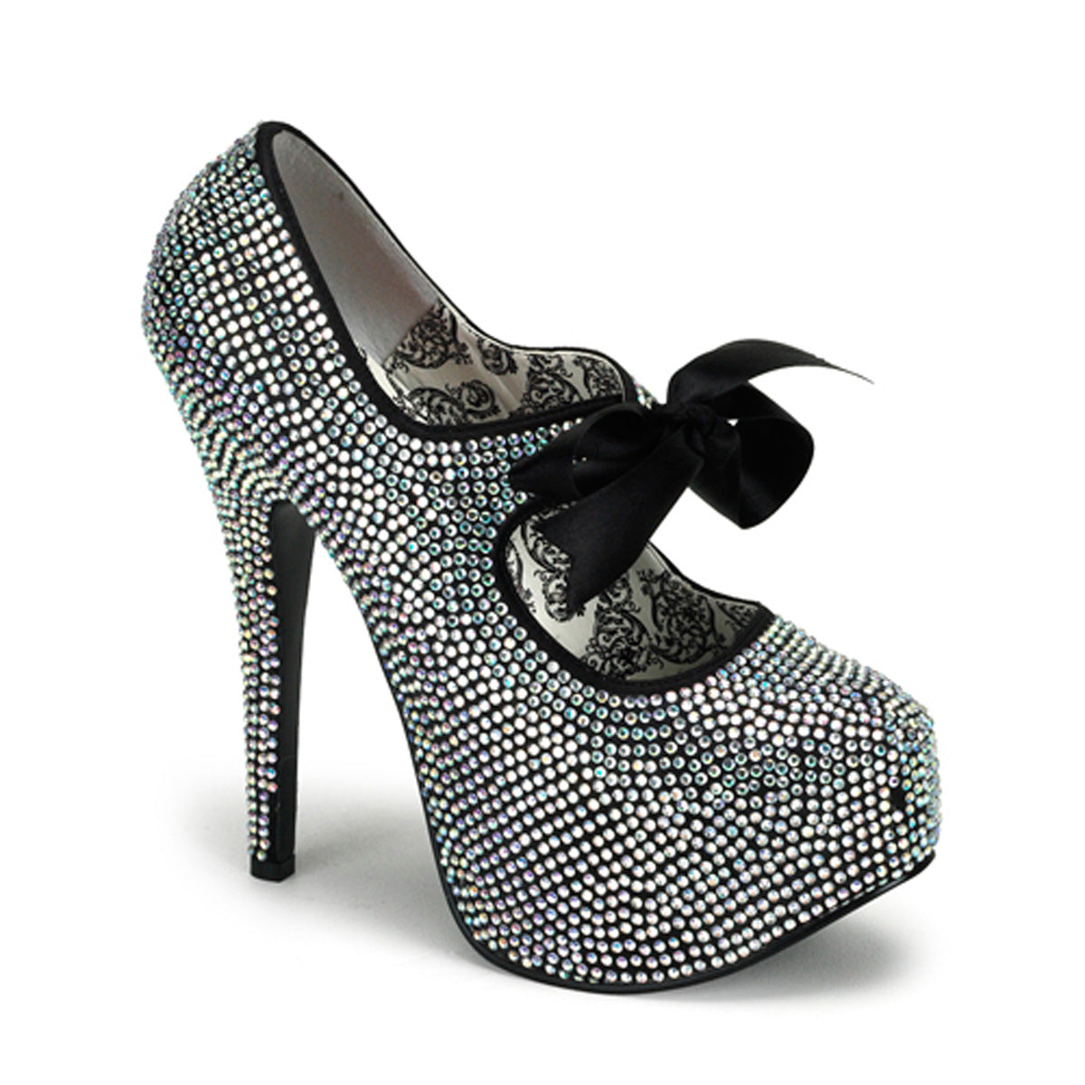 【BORDELLO】TEEZE-04R シューズ Iridescent Rhinestones【取寄】