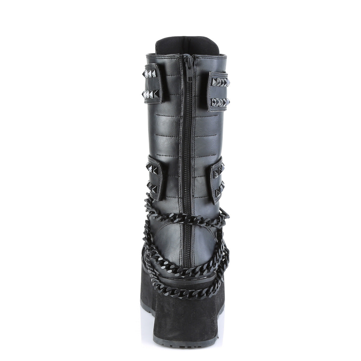 【DEMONIA】TRASHVILLE-138 ブーツ Blk Vegan Leather【取寄】