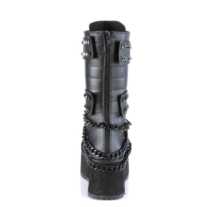 【DEMONIA】TRASHVILLE-138 ブーツ Blk Vegan Leather【取寄】