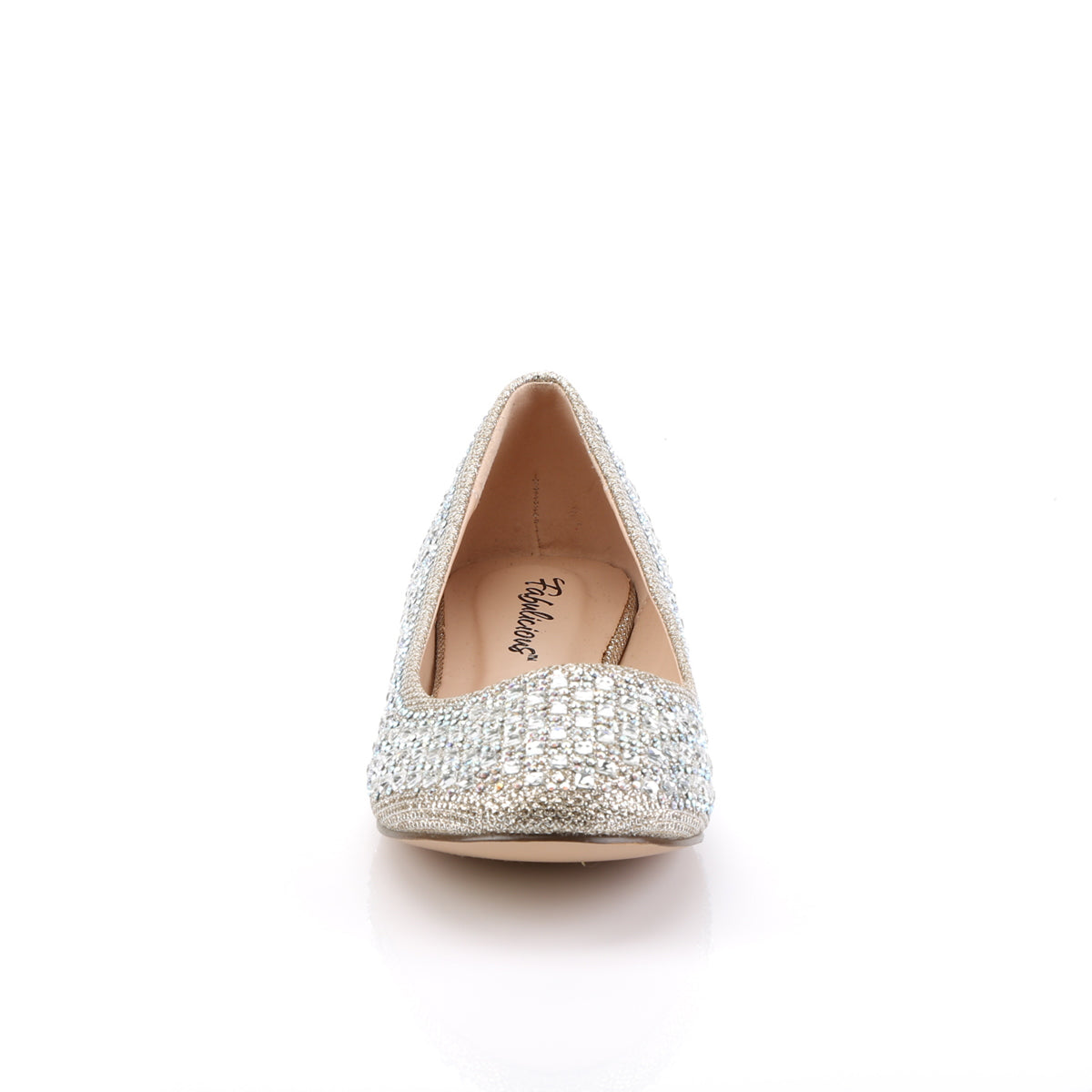 【FABULICIOUS】TREAT-06 シューズ Nude Glitter Mesh Fabric【取寄】