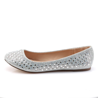 【FABULICIOUS】TREAT-06 シューズ Slv Glitter Mesh Fabric【取寄】