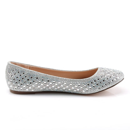 【FABULICIOUS】TREAT-06 シューズ Slv Glitter Mesh Fabric【取寄】