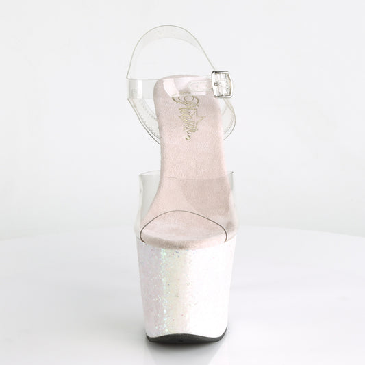 【PLEASER】UNICORN-708LG シューズ Clr/Opal Multi Glitter【取寄】