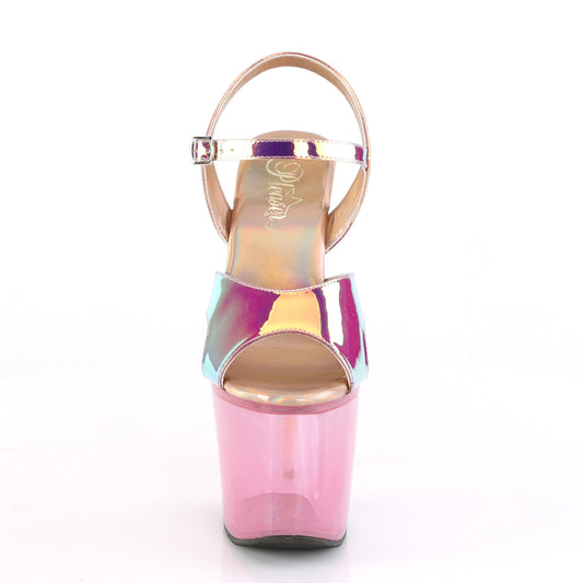【PLEASER】UNICORN-711T シューズ Pink Shifting TPU/Bubble Gum Pink Tinted【取寄】